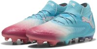 Puma Future 8 Ultimate Recharge FG Sonderedtion Fussballschuhe hero blue-puma white-sunset pink 42,5