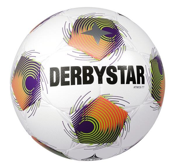 10er Paket Derbystar FB-ATMOS TT DB - weiss/grün/rot - 5