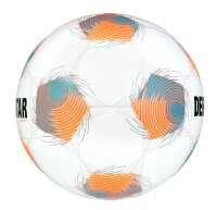 10er Paket Derbystar FB-STRATOS TT DB - weiss/orange/blau...