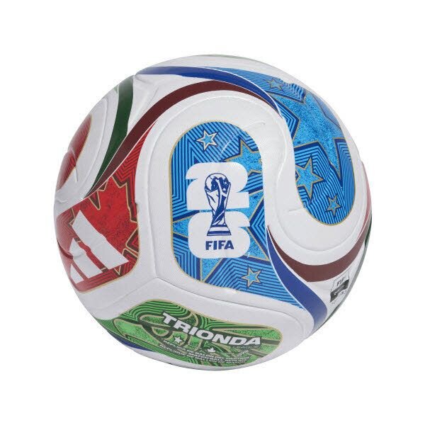 Adidas World Cup 26 Trionda League BOX Trainingsball Weiß Gr. 4 - Image 4