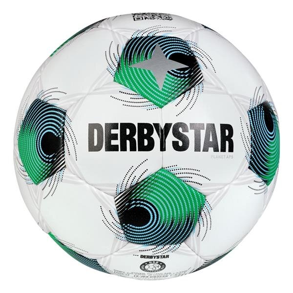 5er Ballpaket Derbystar FB-PLANET APS Spielball - weiss/grün/blau - 5