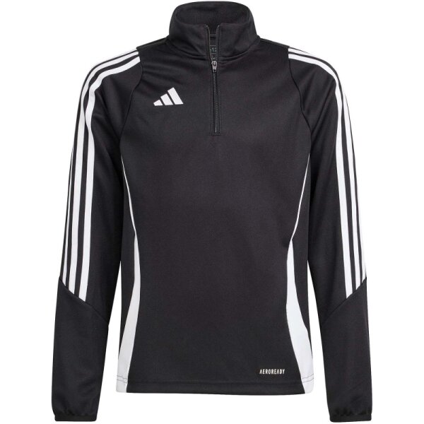 adidas Tiro 24 Training-Sweatshirt Kinder schwarz/weiß 164