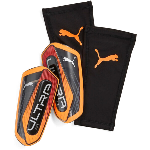 Puma Ultra Flex Sleeve Schienbeinschoner heat fire-glowing red S