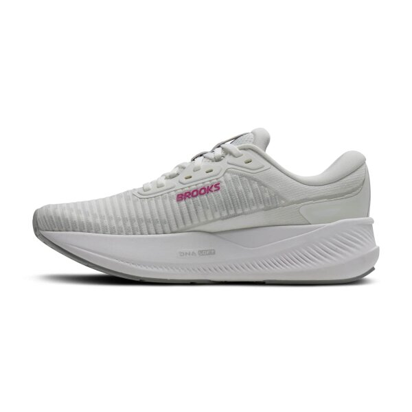 BROOKS Reval Max Damen Laufschuhe white/harbor mist/metallic 42,5