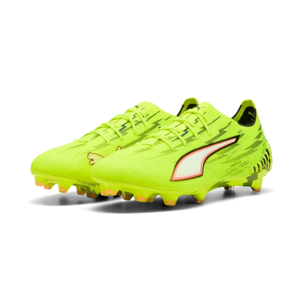 Puma Ultra 6 Ultimate FG Fussballschuhe gelb/schwarz/weißt 47