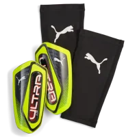 Puma Ultra Flex Sleeve Schienbeinschoner yellow alert-puma black M