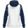 Jako Kapuzenjacke Sonic weiß/marine/rot 164