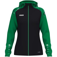 Jako Kapuzenjacke Sonic schwarz/grün 164