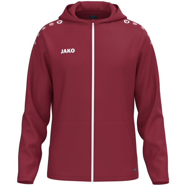 JAKO Kapuzenjacke One Bordeaux S