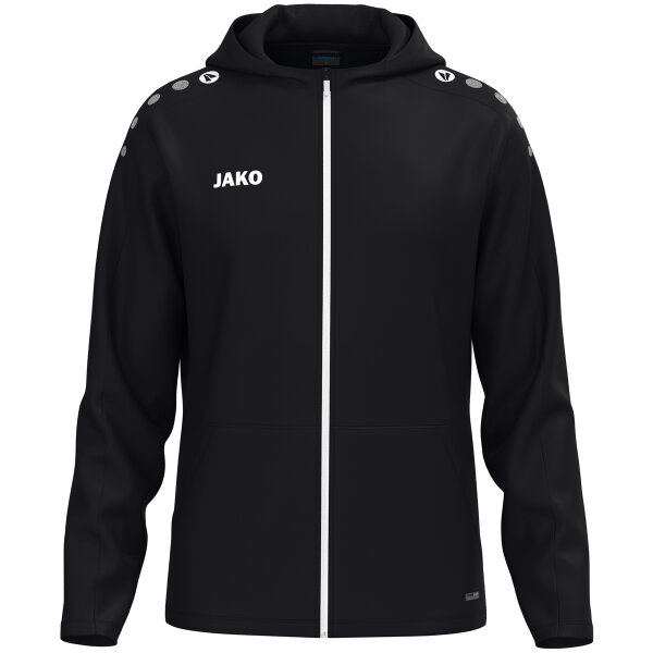JAKO Kapuzenjacke One Schwarz 164