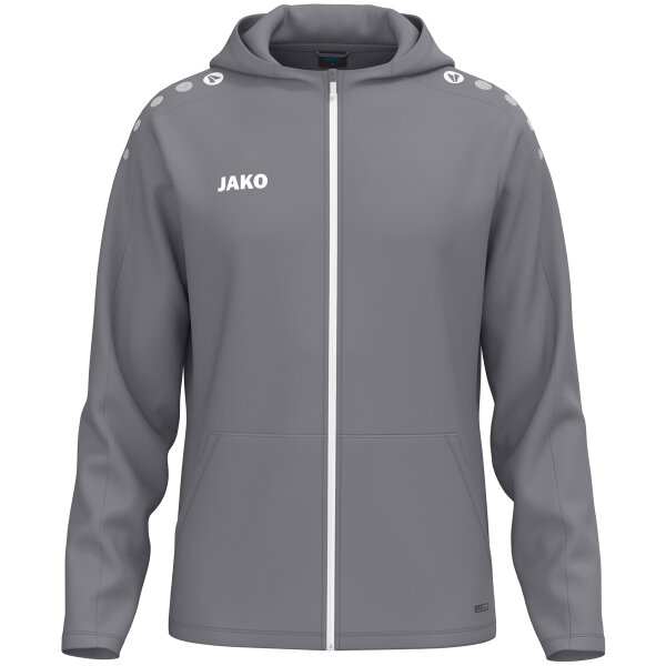JAKO Kapuzenjacke One Grau 140