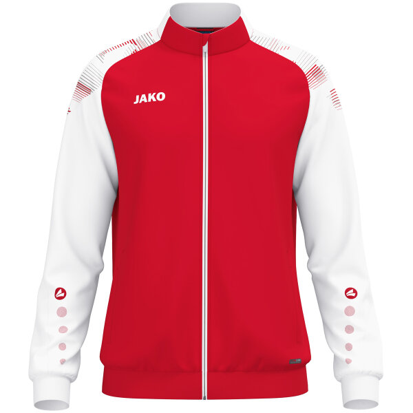 JAKO Polyesterjacke Sonic Rot/Weiß 116