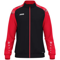 JAKO Polyesterjacke Sonic Schwarz/Rot XL