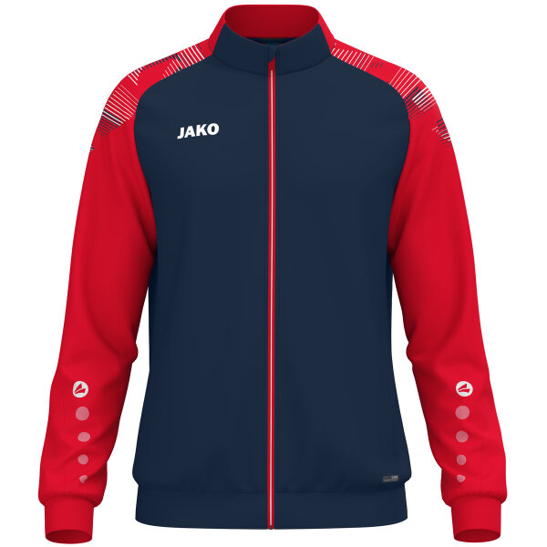 JAKO Polyesterjacke Sonic Marine/Rot XXL