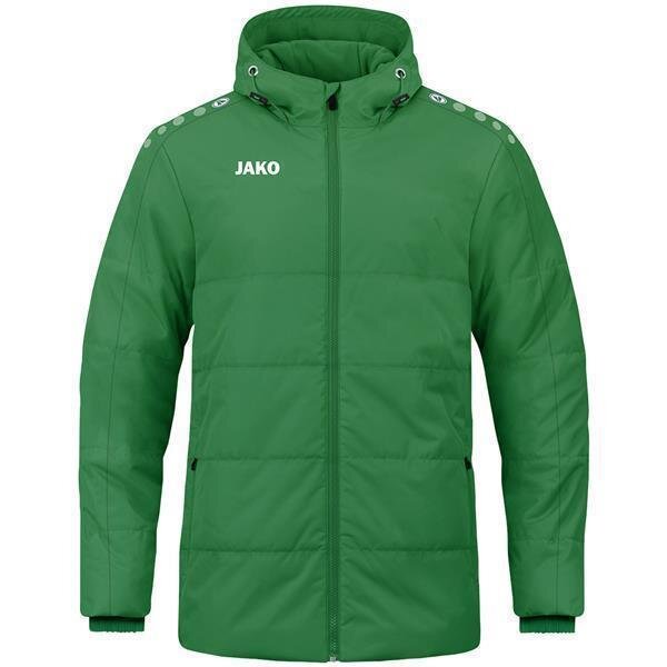JAKO Coachjacke One mit Kapuze Sportgrün 128