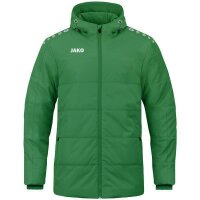 JAKO Coachjacke One mit Kapuze Sportgrün 140
