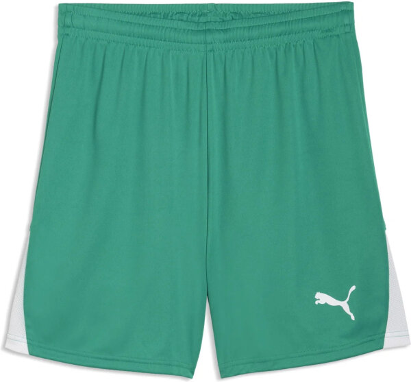 Puma teamLiga26 Shorts ohne Innenslip sport green-puma white-puma white L