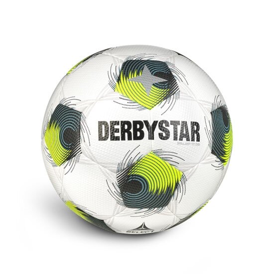 20er Ballpaket Derbystar Brillant TT v26 Trainingsball Gr.5 weiß/grün/gelb