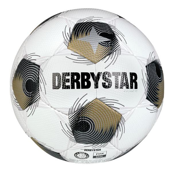 20er Ballpaket Derbystar FB-BRILLANT TT v25 Trainingsball - weiss/gold/silber - 5