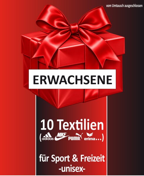 Mystery Box für Erwachsene Unisex 10 Sport Textilien XL