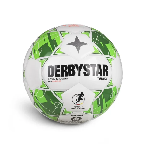 20er Ballpaket Derbystar Futsal-Bundesliga Apus s-light v26 weiß/grün 4
