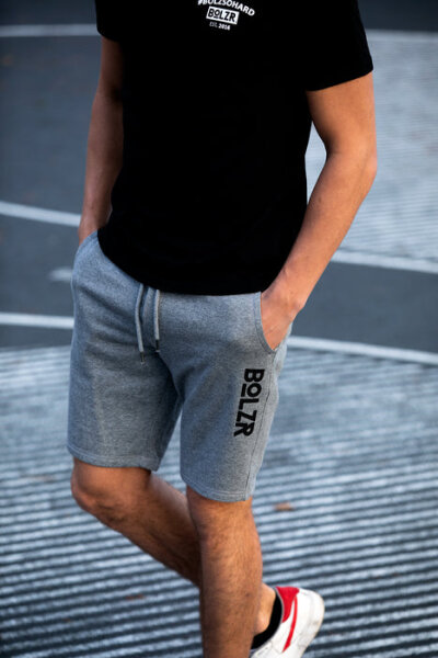 BOLZR Joggingshorts Grau XXL