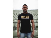 Bolzr T Shirt Schwarz Gold S